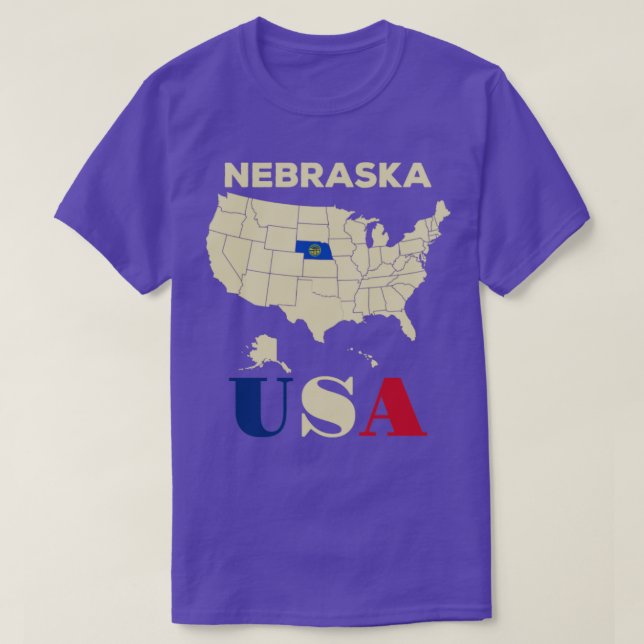 T-shirt Nebraska22 (Design devant)