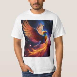 T-shirt : Nebula Phoenix : Un oiseau cosmique de Galaxi qu