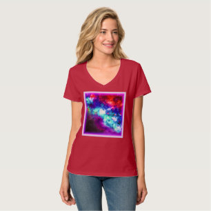 T-shirt Nebula Stars Design Art numérique. Commandez dès m