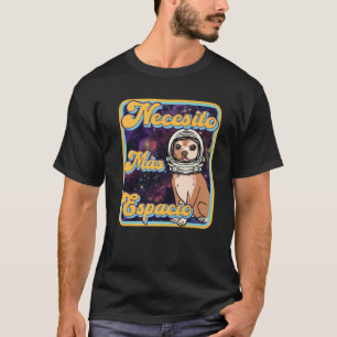 T-shirt Neccsito Más Espacio - Español - Retro Chihuahua A