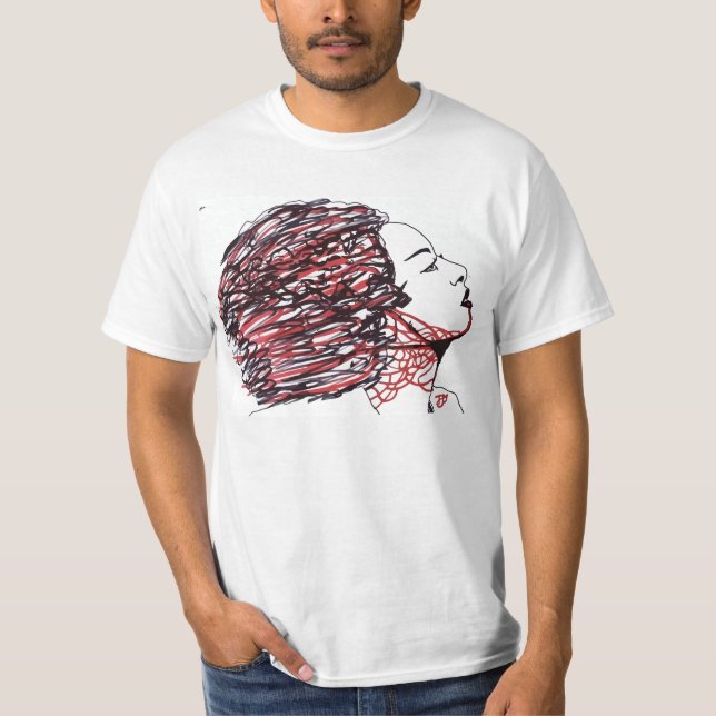 T-shirt neckkut (Devant)