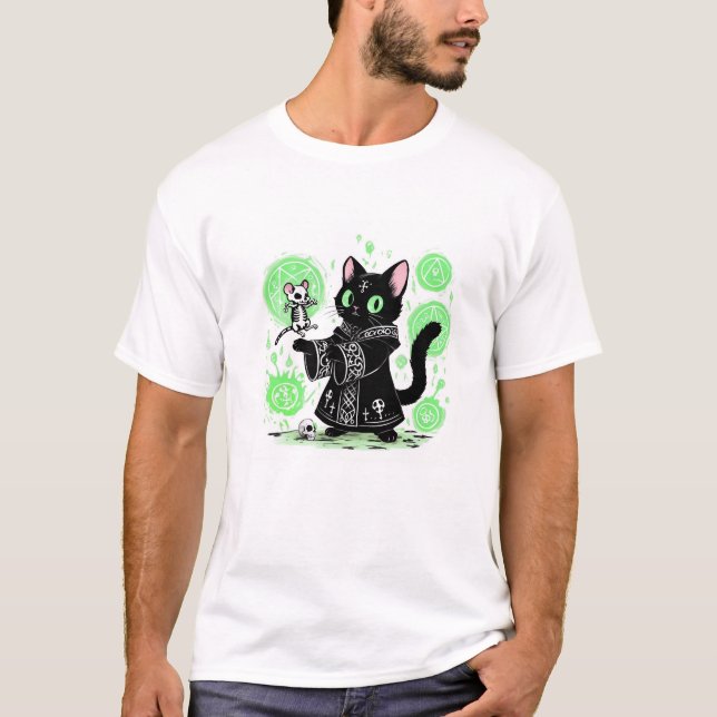 T-shirt Necromeowncer (Devant)