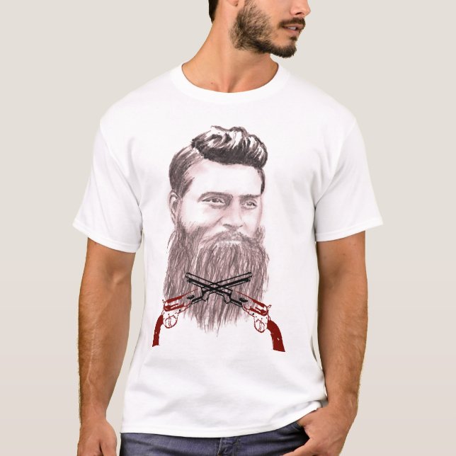 T-shirt ned de Kelly (Devant)