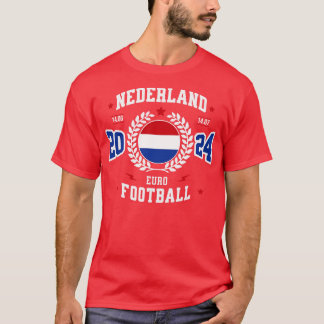 T-shirt Nederland 2024 Supporter