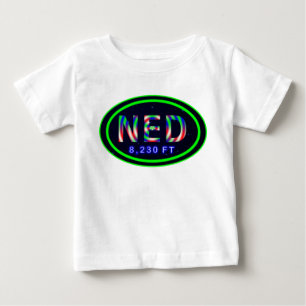 T-shirt Nederland CO 8,230 FT Tie Dye NED