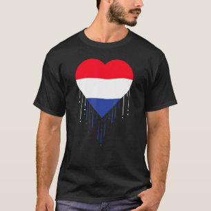 T-shirt Nederland National Flag Holland Dutch Pride