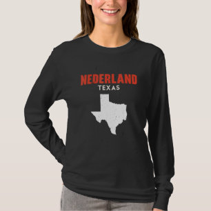 T-shirt Nederland Texas États-Unis État Amérique Voyage Te