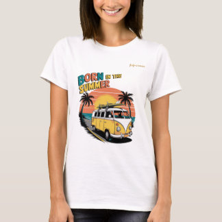 T-shirt Née en été