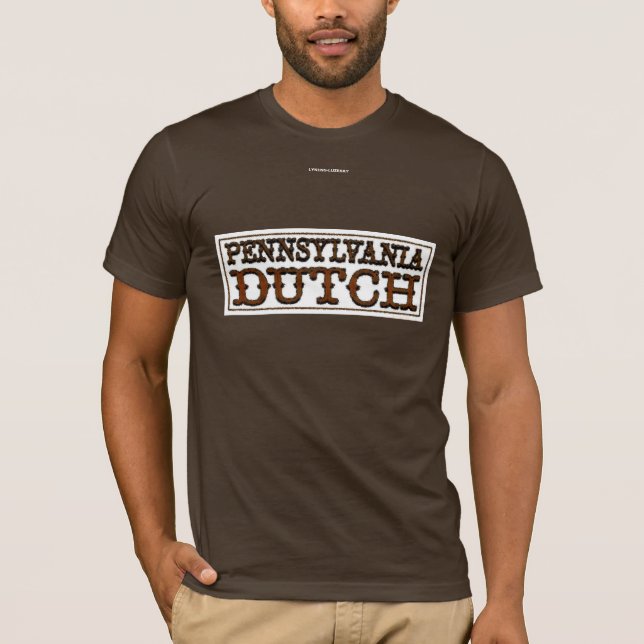 T-SHIRT NÉERLANDAIS DE PENNSYLVANIE (Devant)