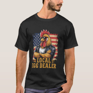 T-shirt Négociant en œufs local drôle amateur de poulet fe