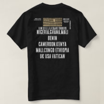 T-Shirt NÉGOCIANTS D'ESCLAVES PARAPLUIE
