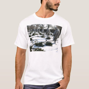 T-shirt Neige de mémorial de combattants de Guerre de
