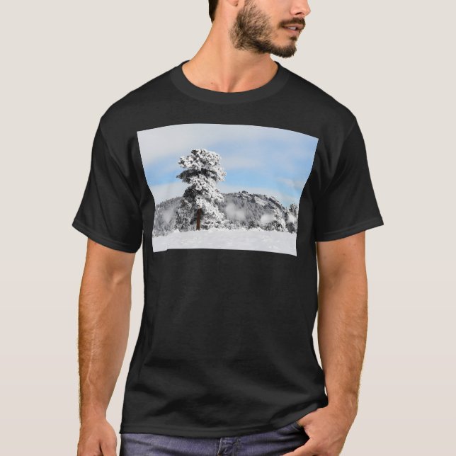 T-shirt Neige du matin (Devant)