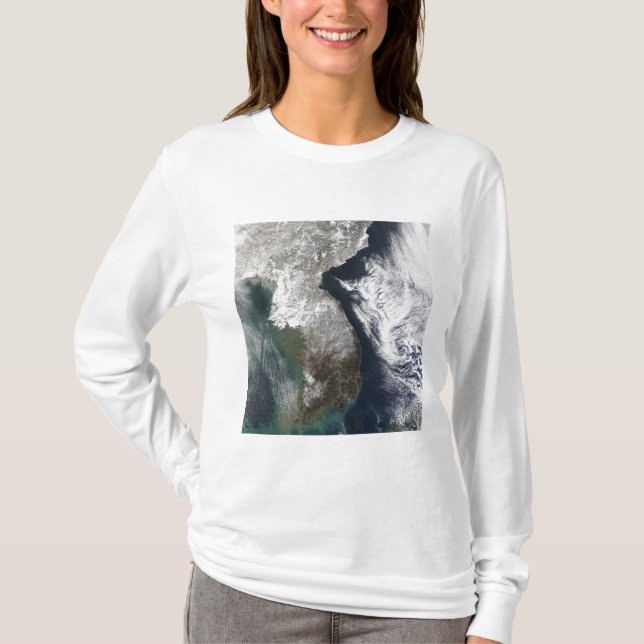 T-shirt Neige en Corée (Devant)