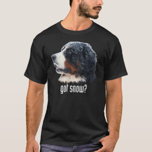 T-shirt neige obtenue ? Habillement foncé