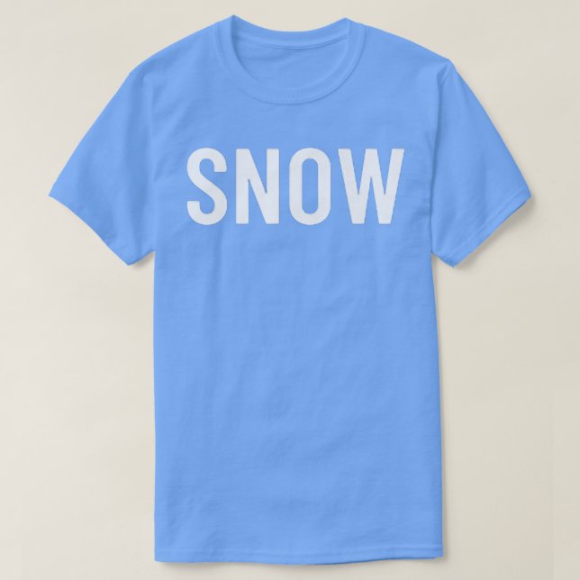 T-shirt Neige Premium746 (Design devant)