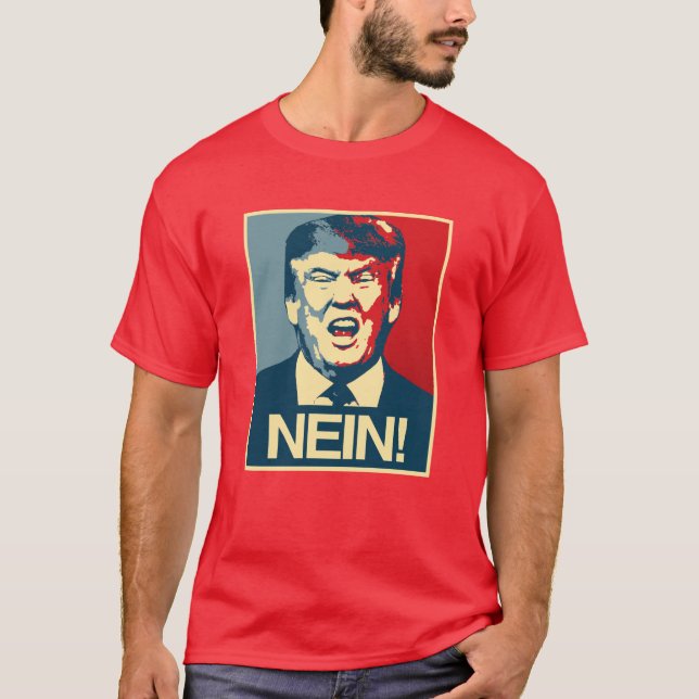 T-shirt NEIN - Poster anti-Trump - Anti-Trump - (Devant)