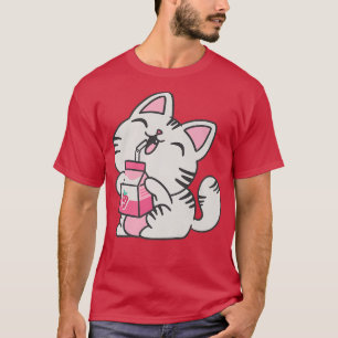 T-shirt Neko Japan Manga Harajuku Graphic Premium