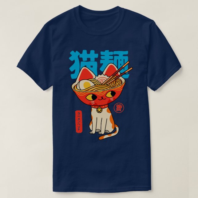 T-shirt Neko Ramen (Design devant)