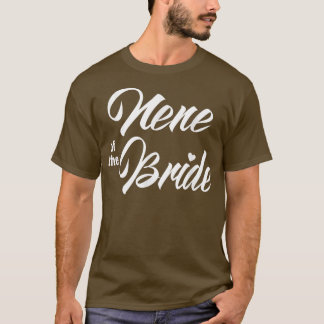 T-shirt Nene De Mariage Mariage Fête Drôle Matching Mariag