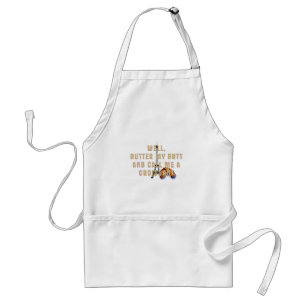 T-SHIRT nennt mich Croissants Schürze