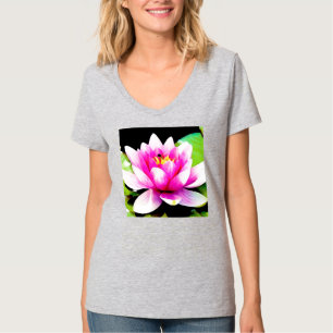 T-shirt Nénuphar rose