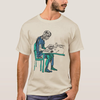 T-shirt Néo-expressionnisme Faim Design d'Art Abstrait