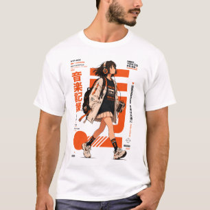 T-shirt Neo Tokyo Files 002 - Mode Techwear Rétro Anime Mu