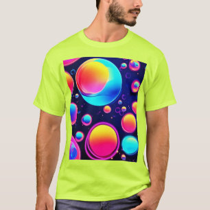 T-shirt Neon Bubble Universe
