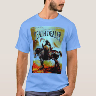T-shirt neon de couverture du donneur de mort