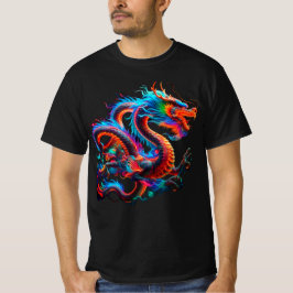 T-shirt Neon Dragon