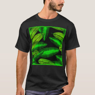 T-shirt Neon Green Art Feuille. Acheter maintenant