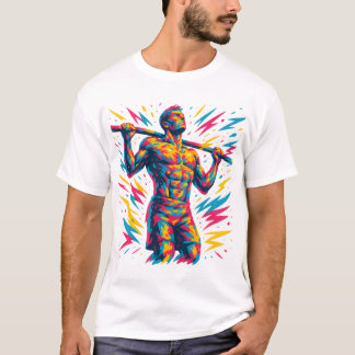 T-shirt Néon Klimmzzzzzing