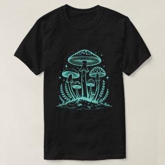 T-shirt Neon Magic Mushrooms