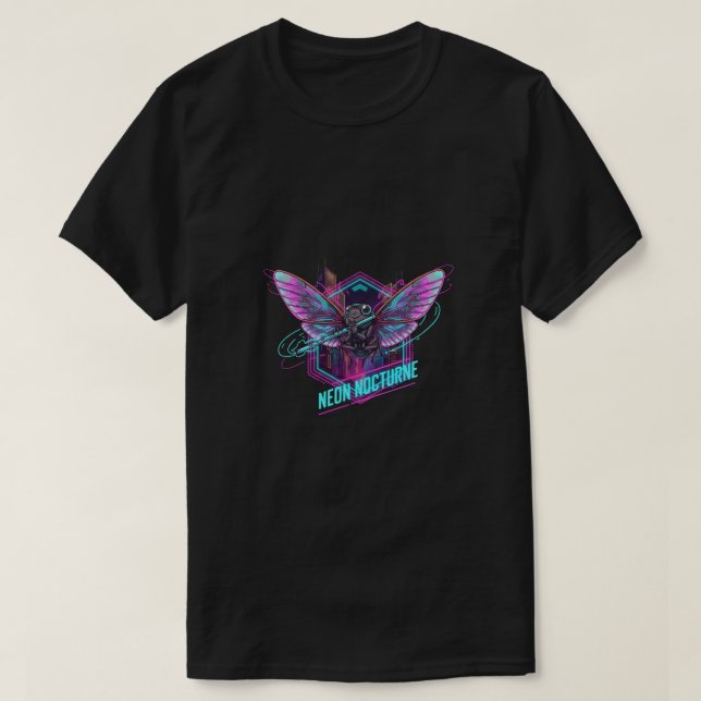 T-shirt Neon Nocturne (Design devant)