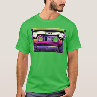 T-shirt Neon Retro Mitape girl
