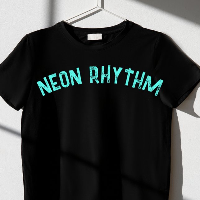 T-SHIRT NEON RHYTHM (Créateur téléchargé)