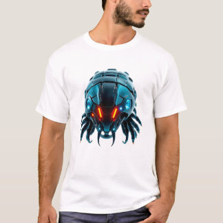 T-shirt Neon Robotique Centipede Face