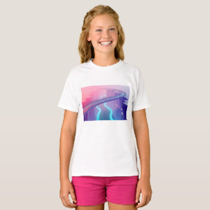 T-shirt Neon Skybridge Dreamscape