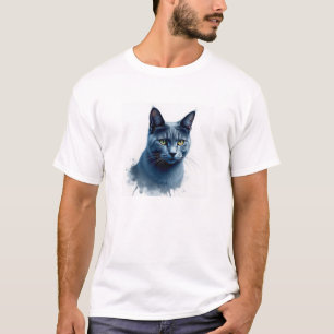 T-shirt Neon Sorrow : Grunge Russian Blue