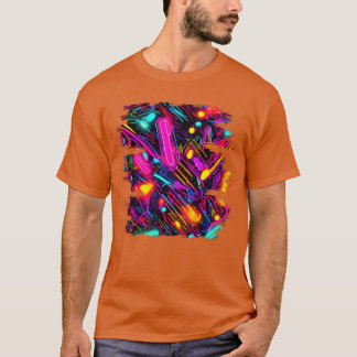 T-shirt Neon Style UV Glow Party Rave funny
