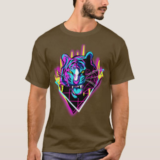 T-shirt Neon Tiger