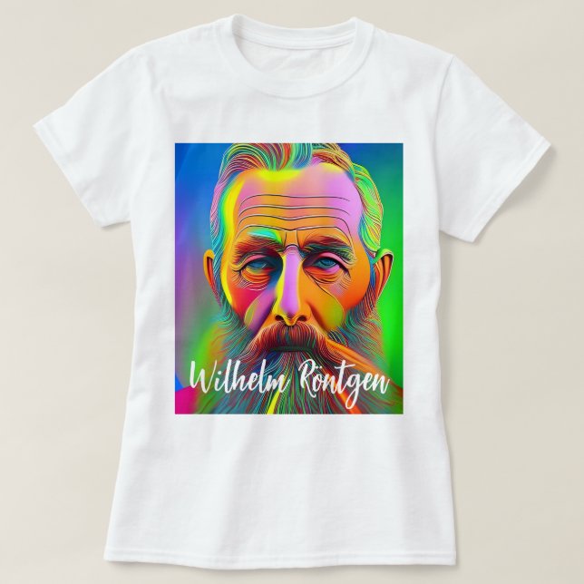 T-shirt Neon Wilhelm Röntgen (Design devant)
