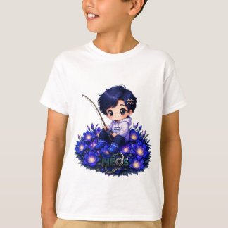 T-shirt Neos Kawaii Zodiaque Verseau