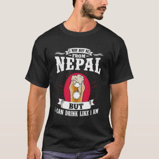 T-shirt Népal Népalais Racines Patrimoine népalais Fier Né