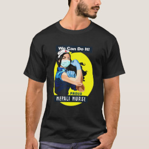 T-shirt Nepali Fier Travailleur De Première Ligne Rosie Ri
