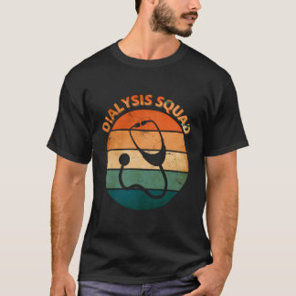 T-shirt Néphrologie dialyse Hôpital de Squad