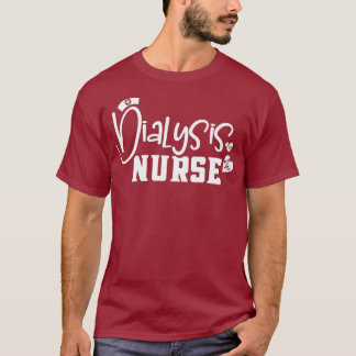 T-shirt Néphrologie Dialyse Infirmière Renal Rein RN