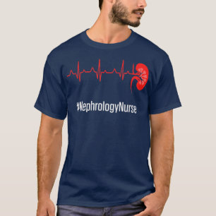 T-shirt Néphrologie Infirmière cardiopathie Dialyse Infi