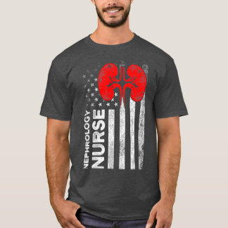 T-shirt Néphrologie Infirmière Dot Dialyse rénale Infirmiè